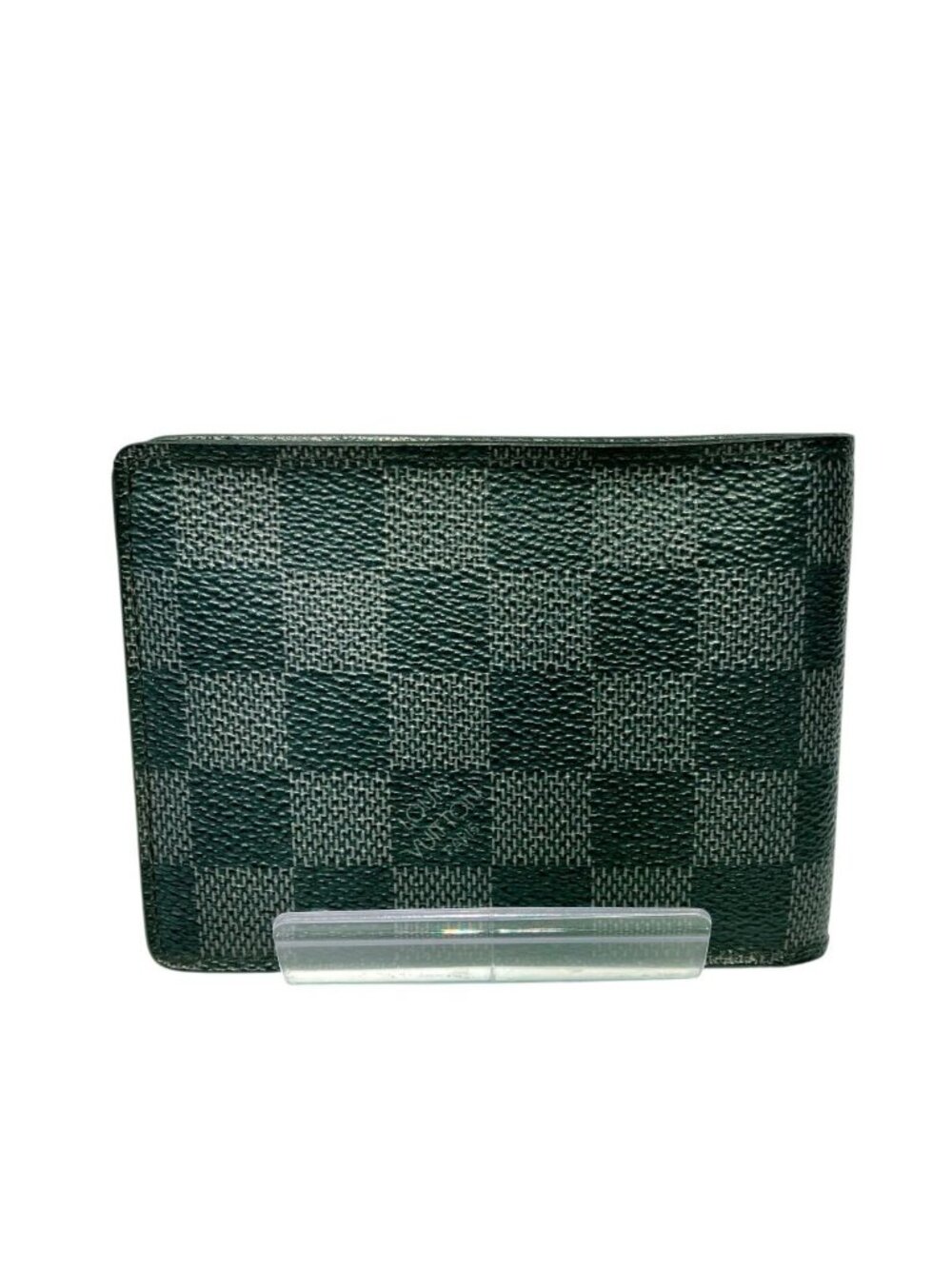 Louis Vuitton Portefeuille Multiple Damier Graphite Billfold Canvas Wallet